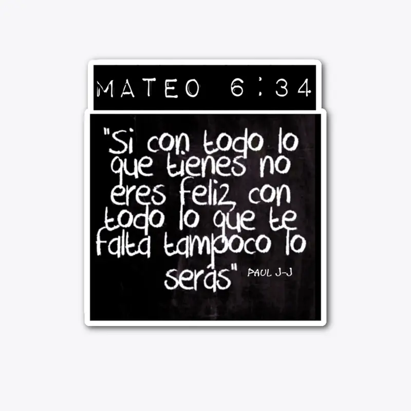 MATEO 6:34